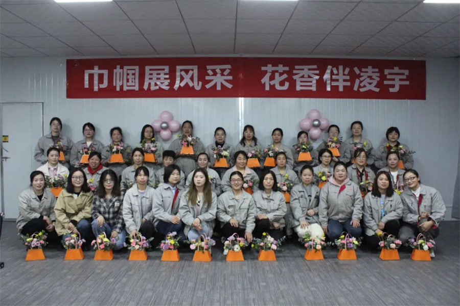玫瑰亦鏗鏘，凌宇女工有力量！
